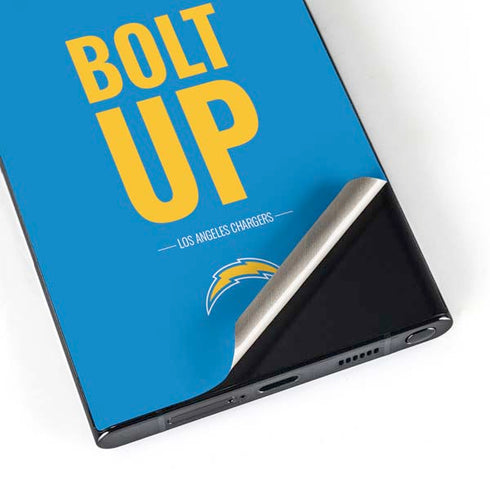 NFL Los Angeles Chargers Team Motto Galaxy S25 Ultra Skin