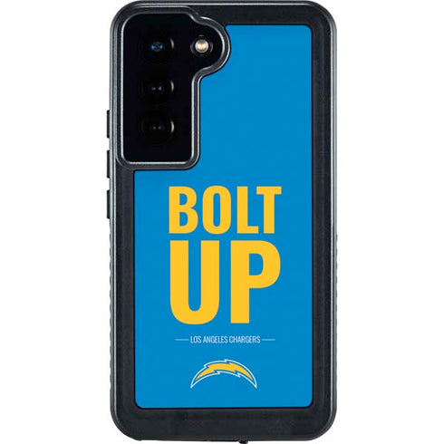NFL Los Angeles Chargers Team Motto Galaxy S24 Waterproof Case