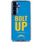 NFL Los Angeles Chargers Team Motto Galaxy S25 Clear Case