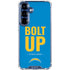 NFL Los Angeles Chargers Team Motto Galaxy S25 Clear Case