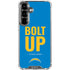 NFL Los Angeles Chargers Team Motto Galaxy S26 Clear Case