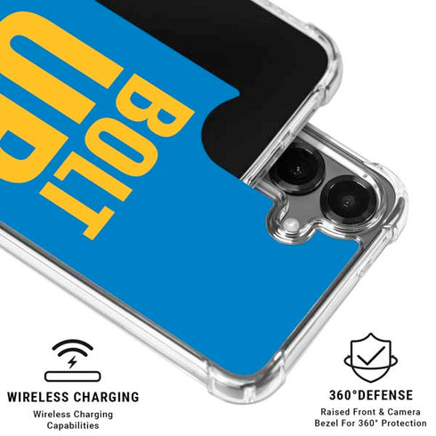 NFL Los Angeles Chargers Team Motto Galaxy S26 Plus Clear Case