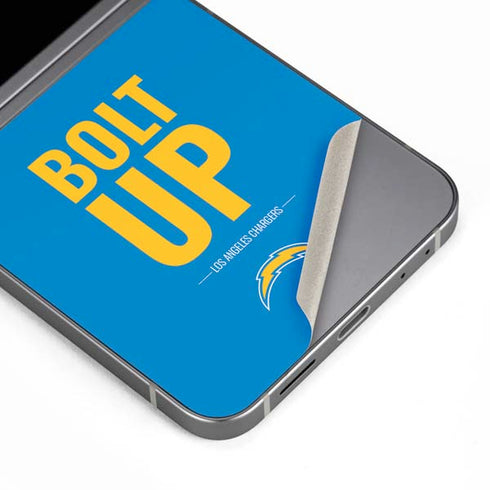 NFL Los Angeles Chargers Team Motto Galaxy Z Flip6 Skin