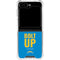 NFL Los Angeles Chargers Team Motto Galaxy Z Flip6 Clear Case
