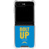 NFL Los Angeles Chargers Team Motto Galaxy Z Flip6 Clear Case