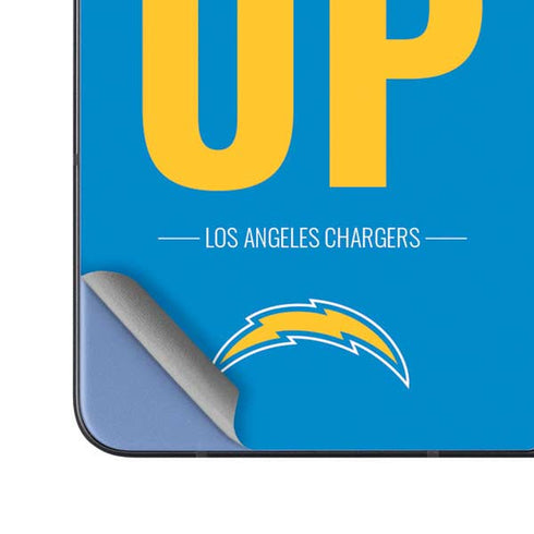 NFL Los Angeles Chargers Team Motto Galaxy Z Fold5 5G Skin
