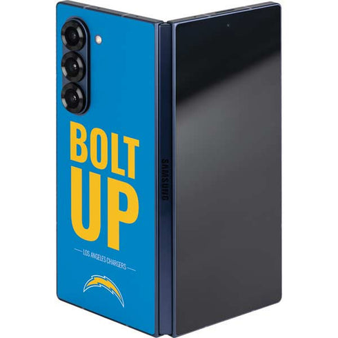NFL Los Angeles Chargers Team Motto Galaxy Z Fold6 Skin
