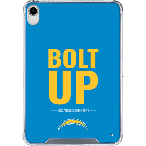 NFL Los Angeles Chargers Team Motto iPad 11th Gen (2025) Clear Case