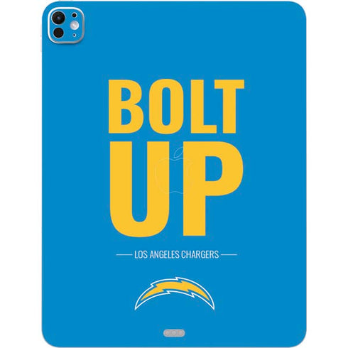 NFL Los Angeles Chargers Team Motto iPad Pro 13in M4 (2024) Skin