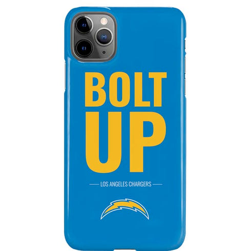 NFL Los Angeles Chargers Team Motto iPhone Cases