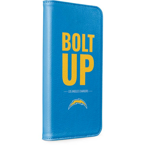 NFL Los Angeles Chargers Team Motto iPhone 15 Folio Case