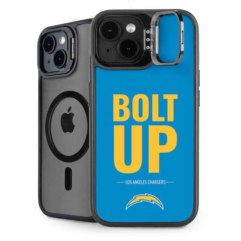 NFL Los Angeles Chargers Team Motto iPhone 15 Kickstand Case