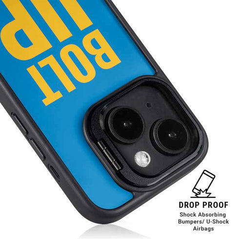 NFL Los Angeles Chargers Team Motto iPhone 15 Kickstand Case