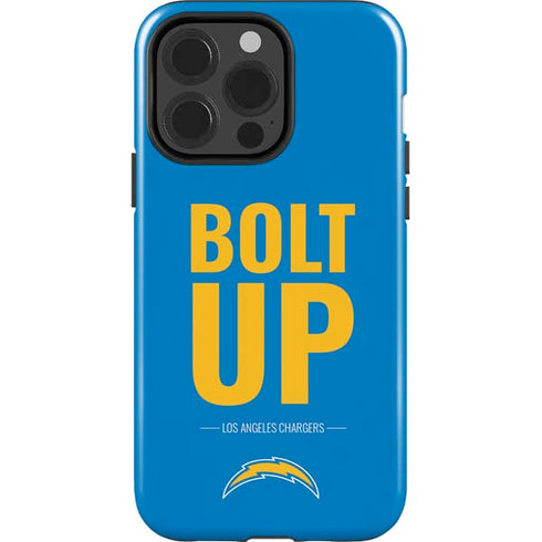 NFL Los Angeles Chargers Team Motto iPhone 15 Pro Impact Case