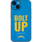 NFL Los Angeles Chargers Team Motto iPhone 15 Skin