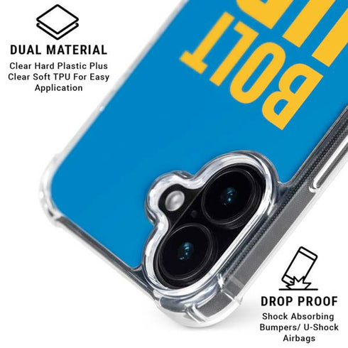 NFL Los Angeles Chargers Team Motto iPhone 16 Clear Case
