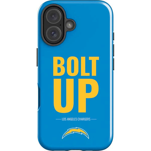 NFL Los Angeles Chargers Team Motto iPhone 16 Plus Impact Case