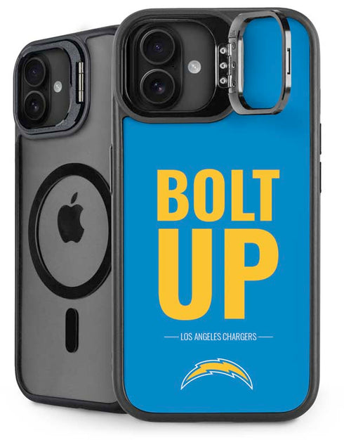 NFL Los Angeles Chargers Team Motto iPhone 16 Plus Kickstand Case