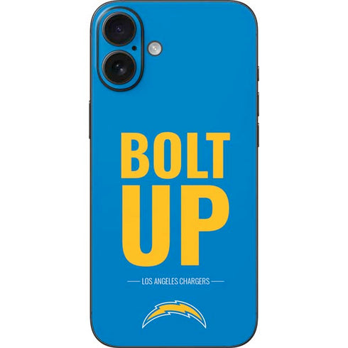 NFL Los Angeles Chargers Team Motto iPhone 16 Plus Skin