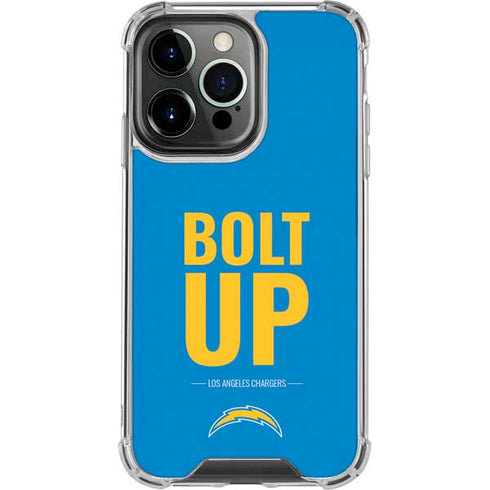 NFL Los Angeles Chargers Team Motto iPhone 16 Pro Clear Case