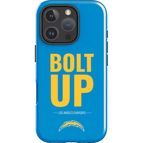 NFL Los Angeles Chargers Team Motto iPhone 16 Pro Impact Case