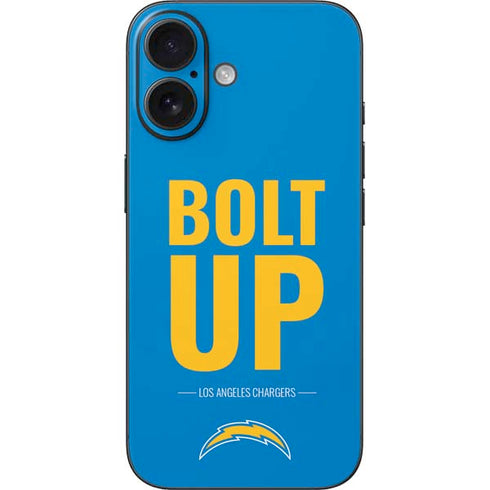 NFL Los Angeles Chargers Team Motto iPhone 16 Skin