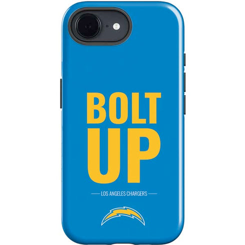 NFL Los Angeles Chargers Team Motto iPhone 16e Impact Case