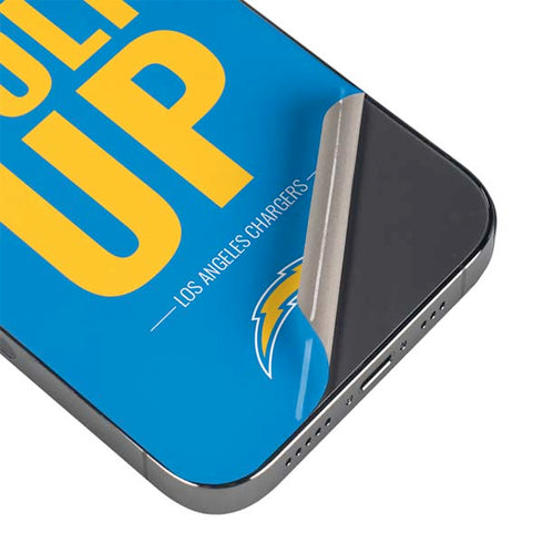 NFL Los Angeles Chargers Team Motto iPhone 16e Skin