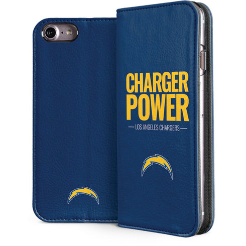 NFL Los Angeles Chargers Team Motto iPhone 7 Folio Case