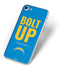NFL Los Angeles Chargers Team Motto iPhone 8 Skin