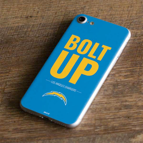 NFL Los Angeles Chargers Team Motto iPhone 8 Skin