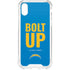 NFL Los Angeles Chargers Team Motto iPhone XS Clear Case