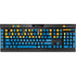 NFL Los Angeles Chargers Team Motto K95 RGB PLATINUM Mechanical Gaming Keyboard Skin