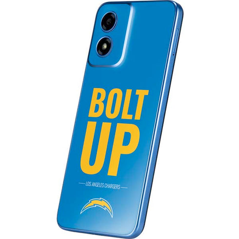 NFL Los Angeles Chargers Team Motto Moto G Play 4G (2024) Skin