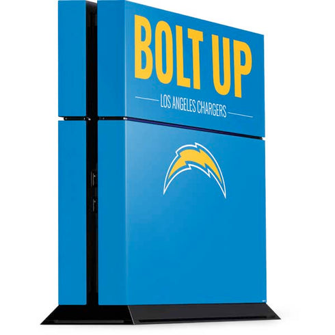 NFL Los Angeles Chargers Team Motto PlayStation PS4 Skins