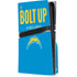 NFL Los Angeles Chargers Team Motto PS5 Pro Disk Console Skin