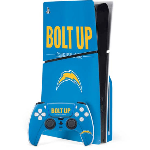 NFL Los Angeles Chargers Team Motto PlayStation PS5 Skins