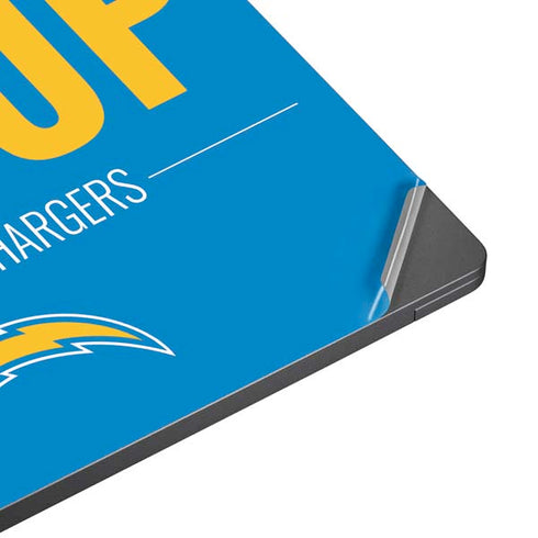 NFL Los Angeles Chargers Team Motto Surface Laptop 7 13.8in Skin