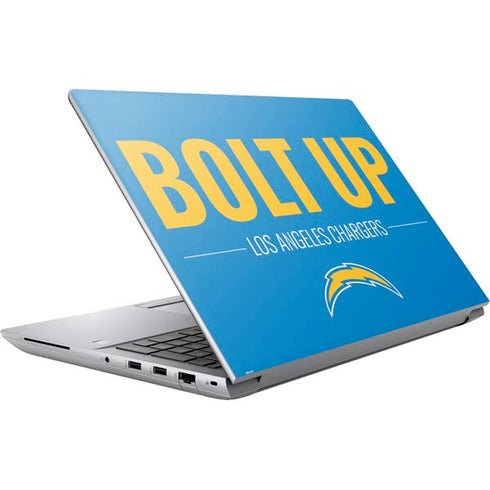 NFL Los Angeles Chargers Team Motto HP ZBook Fury 16 G10 Skin