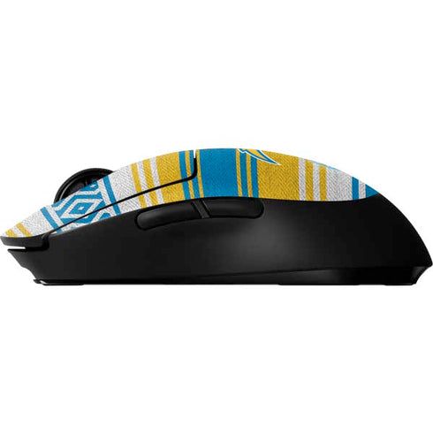 NFL Los Angeles Chargers Trailblazer G Pro Wireless Gaming Mouse Skin