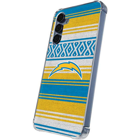 NFL Los Angeles Chargers Trailblazer Galaxy A35 5G Clear Case