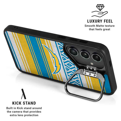 NFL Los Angeles Chargers Trailblazer Galaxy S25 Plus Kickstand Case