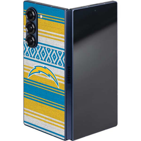 NFL Los Angeles Chargers Trailblazer Galaxy Z Fold6 Skin