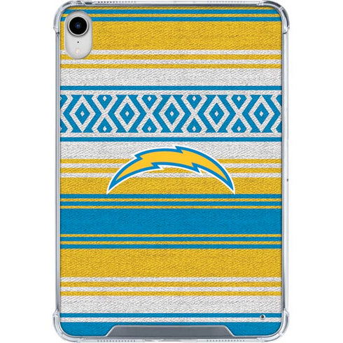 NFL Los Angeles Chargers Trailblazer iPad 11th Gen (2025) Clear Case