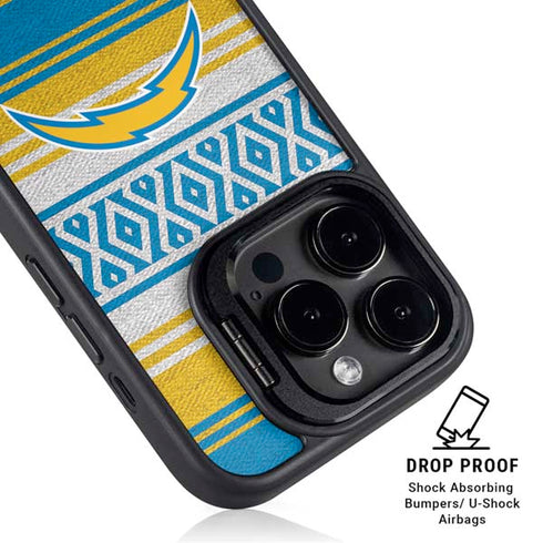 NFL Los Angeles Chargers Trailblazer iPhone 13 Pro Kickstand Case