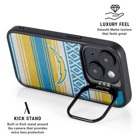 NFL Los Angeles Chargers Trailblazer iPhone 14 Plus Kickstand Case