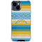 NFL Los Angeles Chargers Trailblazer iPhone 15 Clear Case