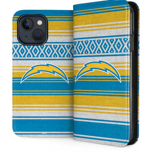 NFL Los Angeles Chargers Trailblazer iPhone 15 Plus Folio Case
