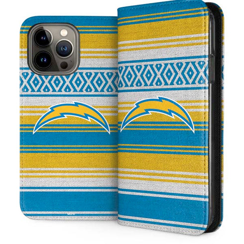NFL Los Angeles Chargers Trailblazer iPhone 15 Pro Max Folio Case