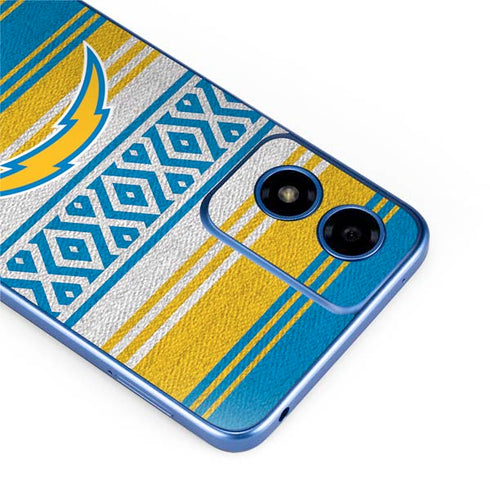 NFL Los Angeles Chargers Trailblazer Moto G Play 4G (2024) Skin